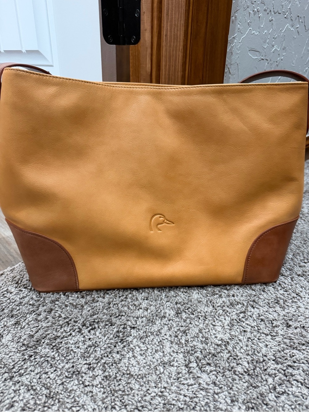 NWOT Ducks unlimited Leather concealed carry purse